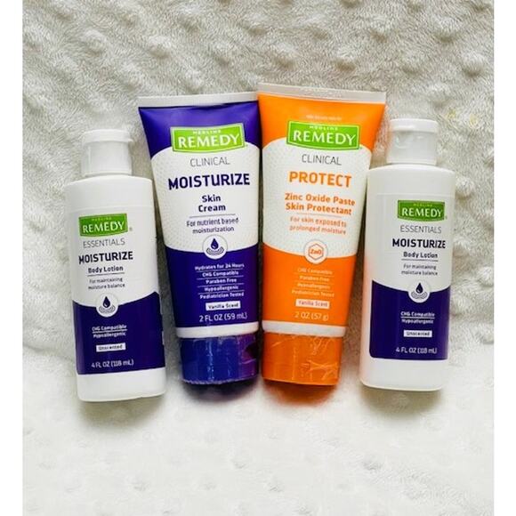 MedLine Remedy Skin Care Products Lot of (4), Clinical & Essentials-NEW, SEALED - Picture 1 of 4
